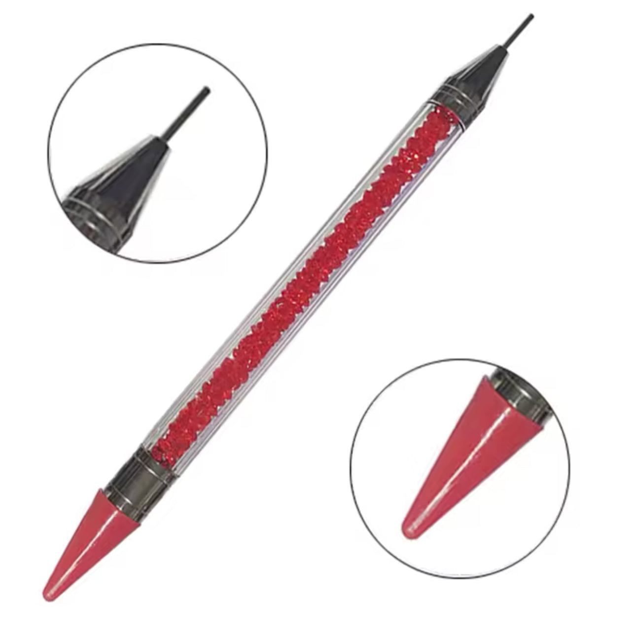 Wax Pen With Diamante Embellishment And Rhinestone Picker, Crystal Rhinestone Applicator Tool