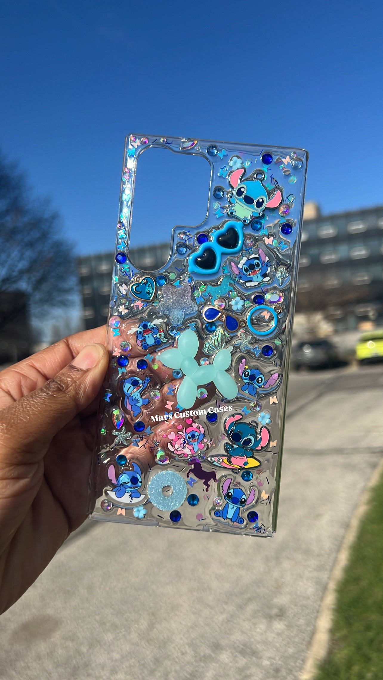 Blue Monster Junk Case