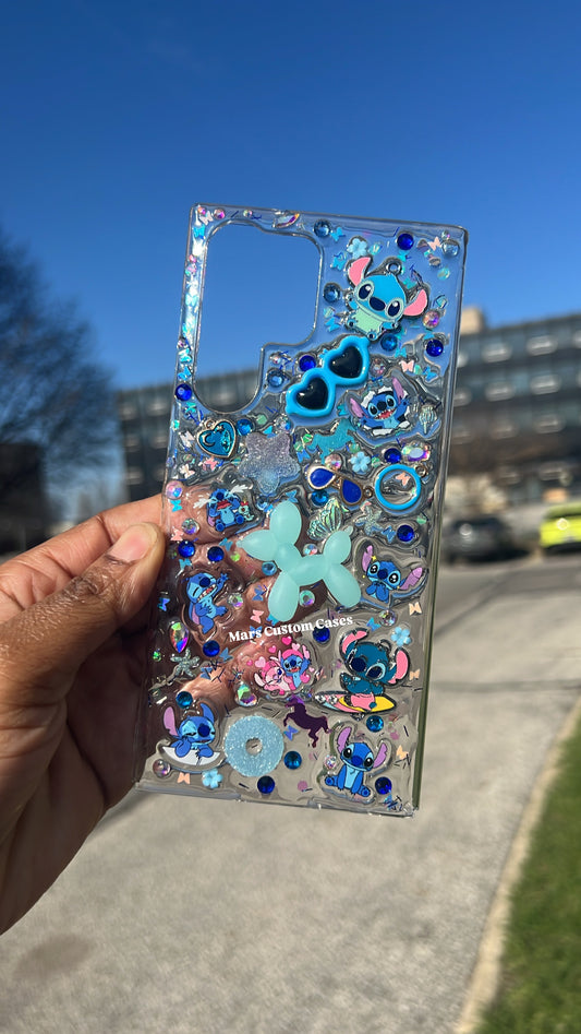 Blue Monster Junk Case