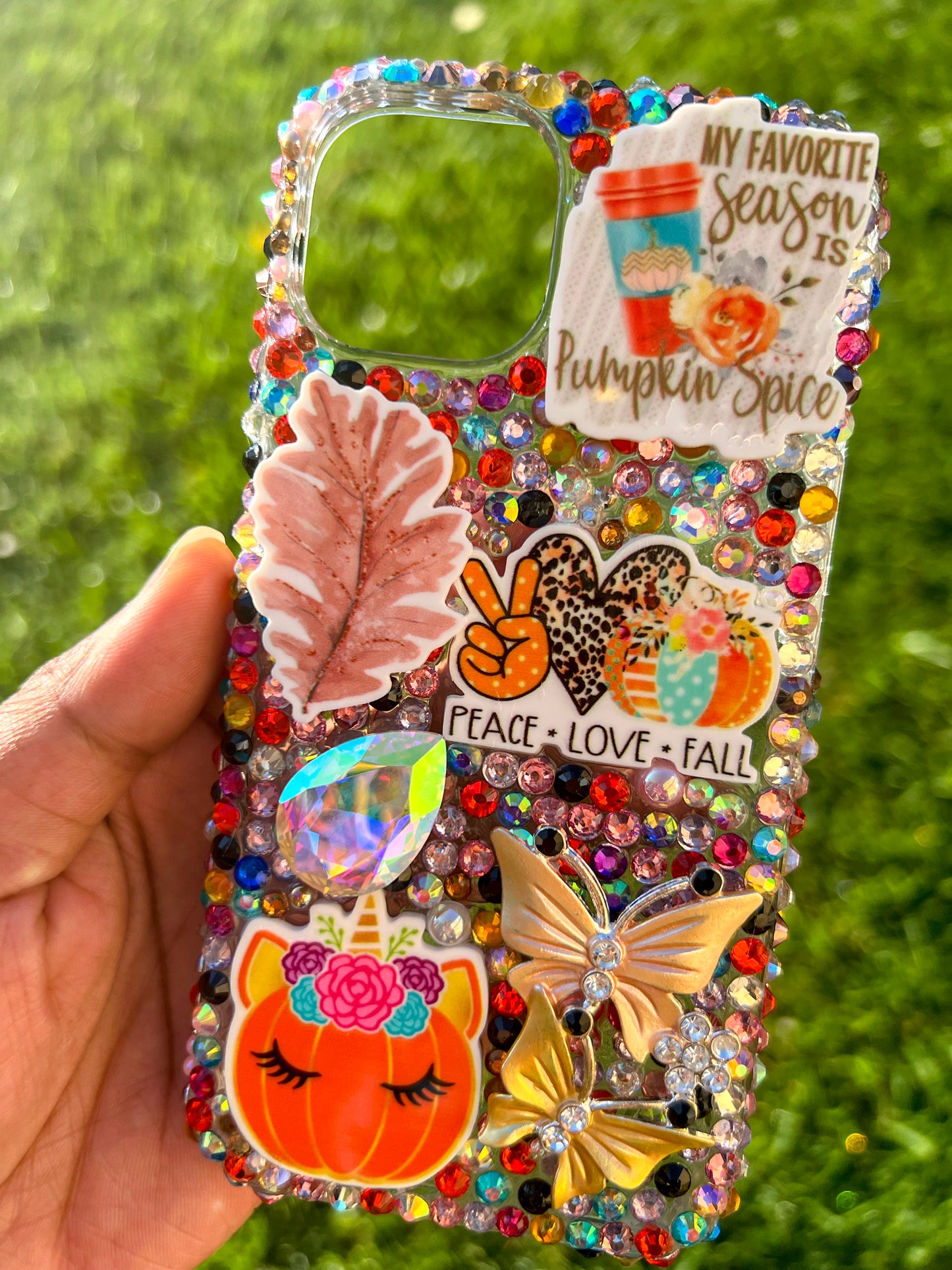 Peace Love Fall iPhone 13 Phone Case