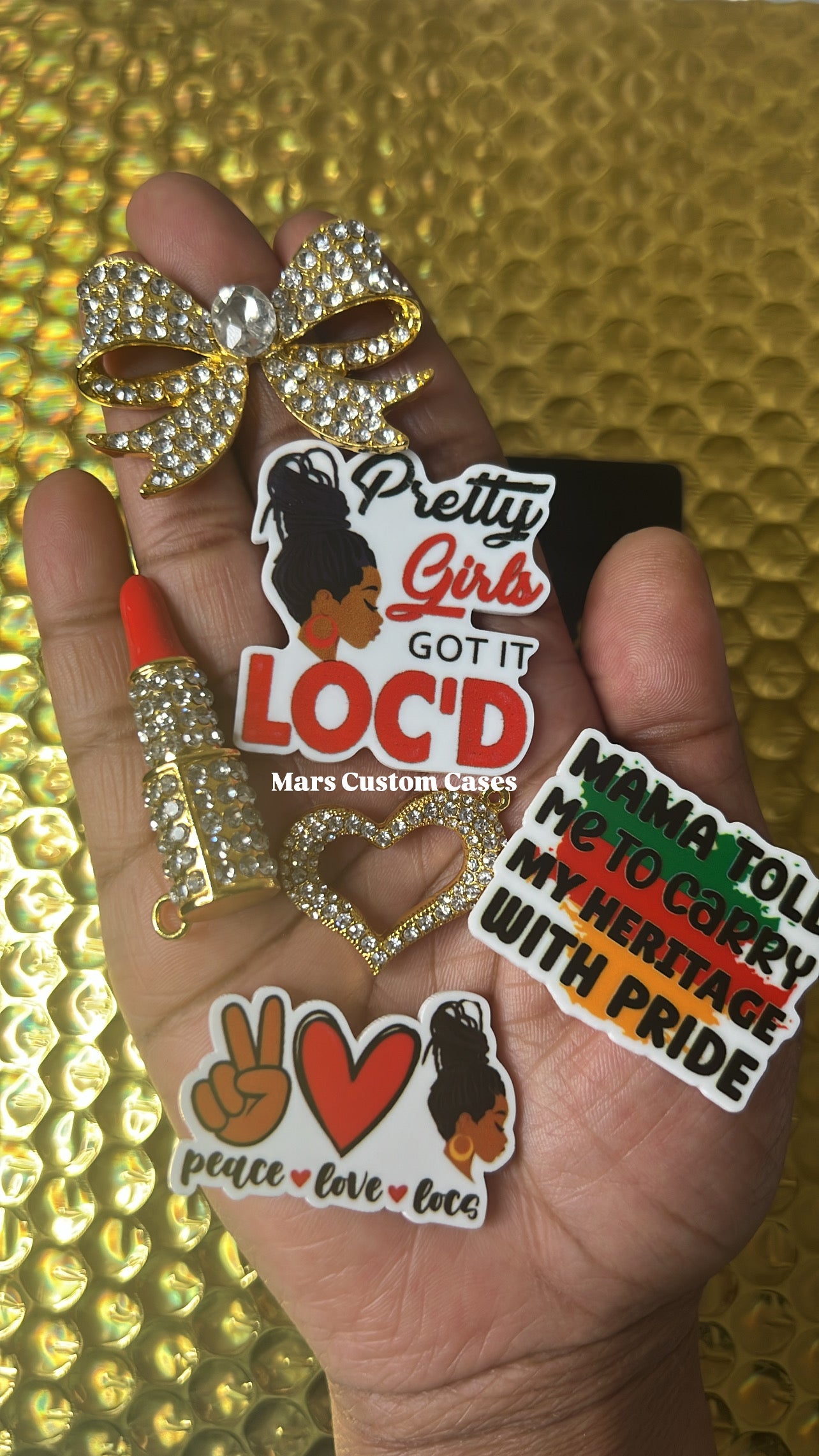 Pretty Girls Loc’d Phone Case Layout