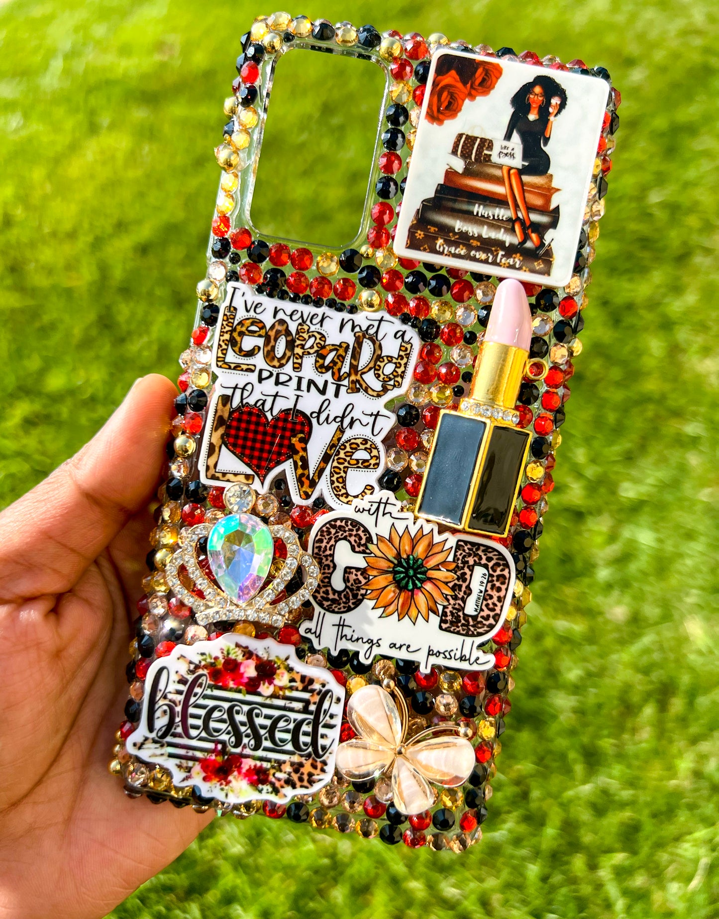 Leopard Love Note 20 Plus Phone Case