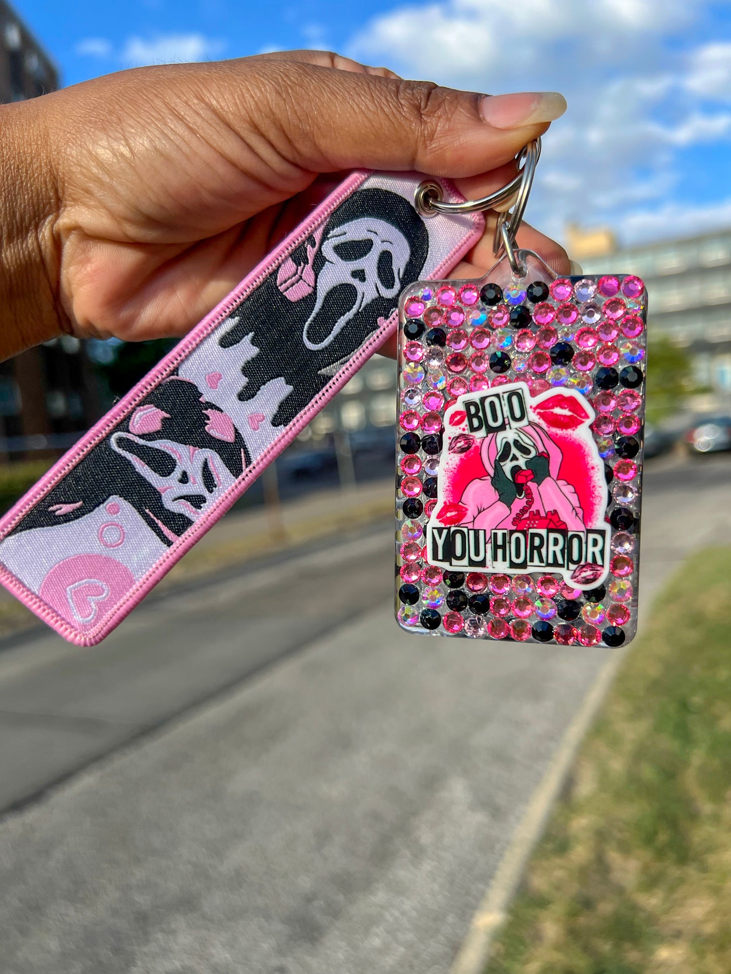 Halloween Keychains with Lanyard