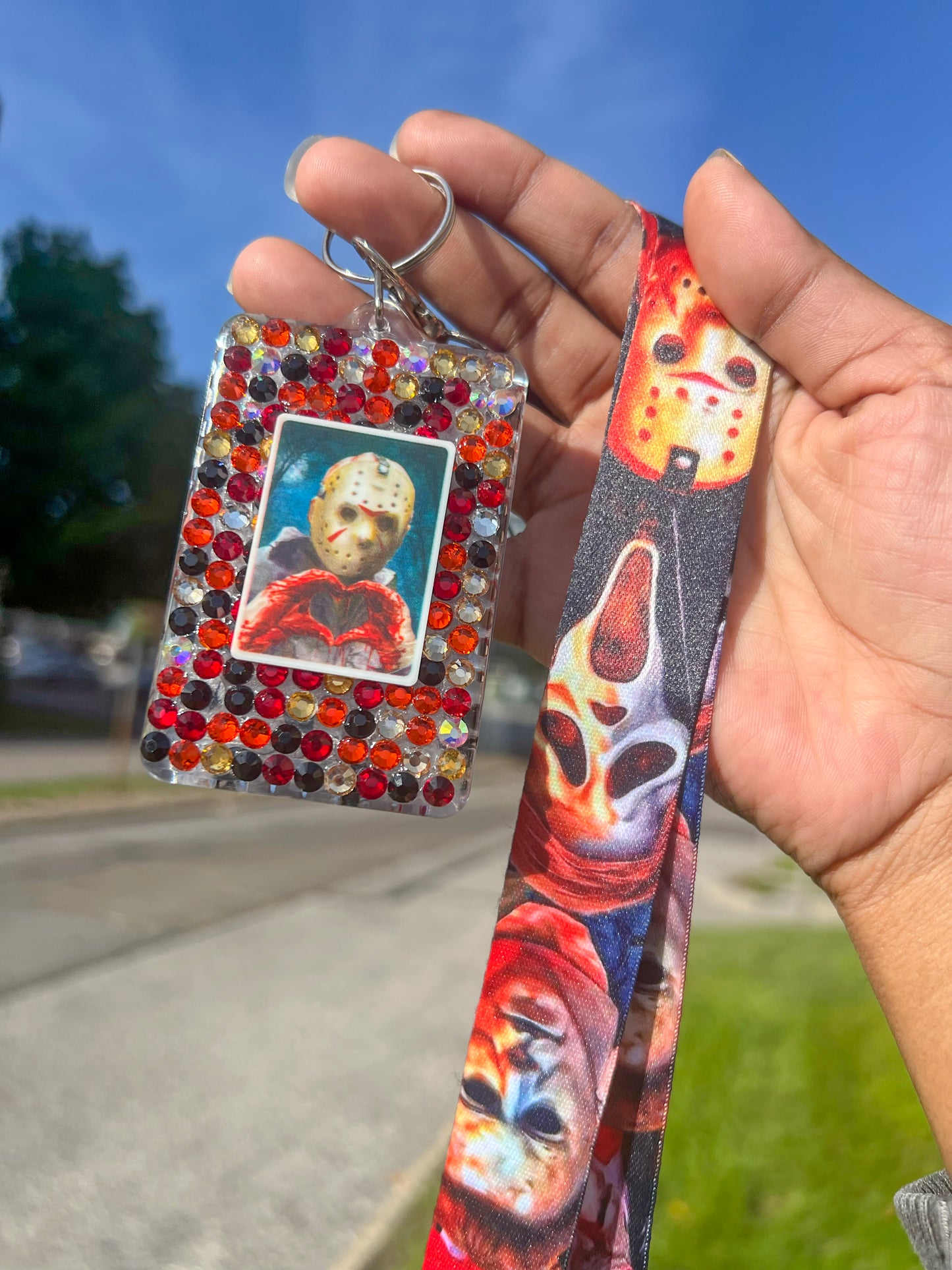 Halloween Keychains with Lanyard