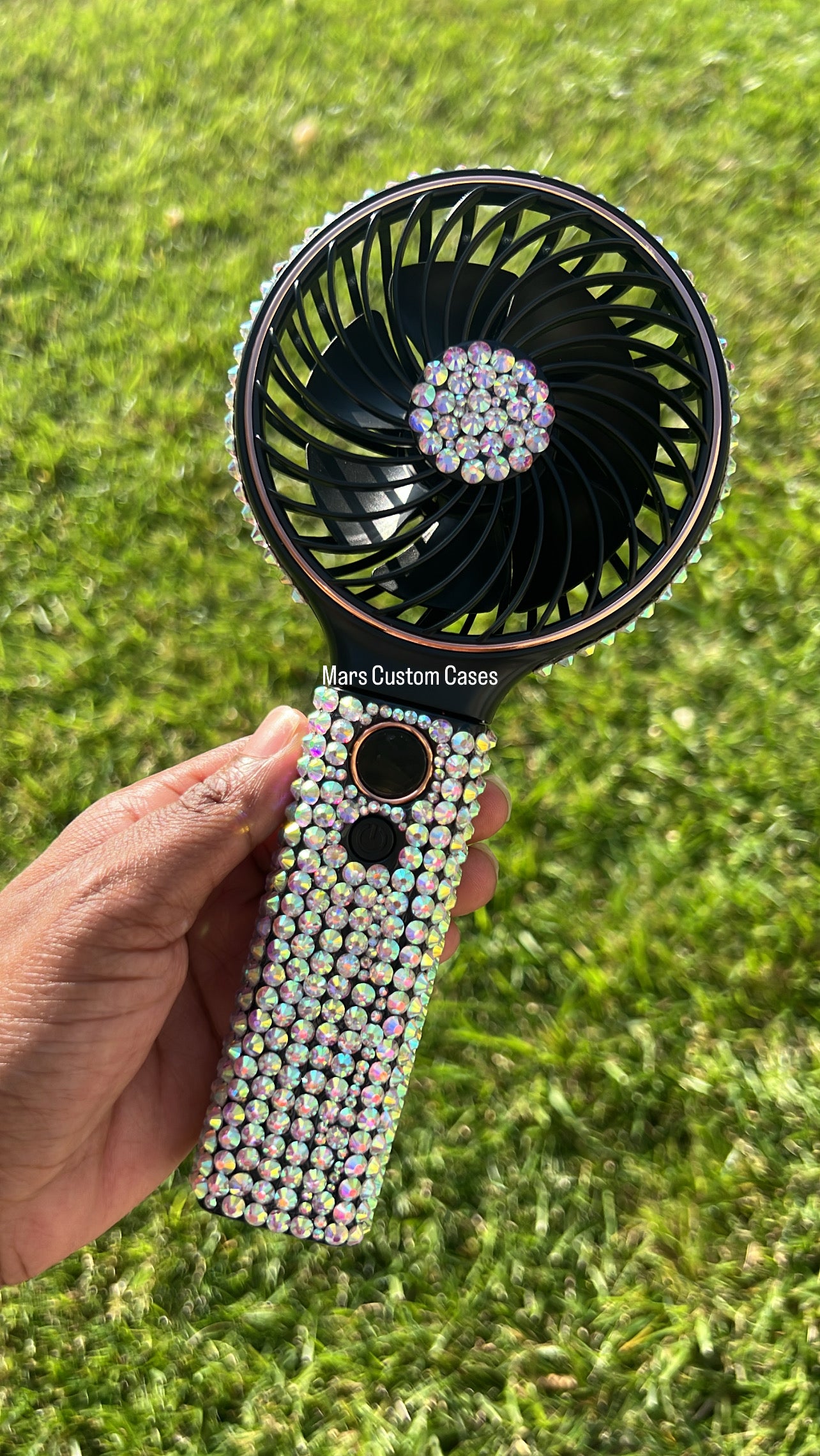 Custom Handheld Bling Fan