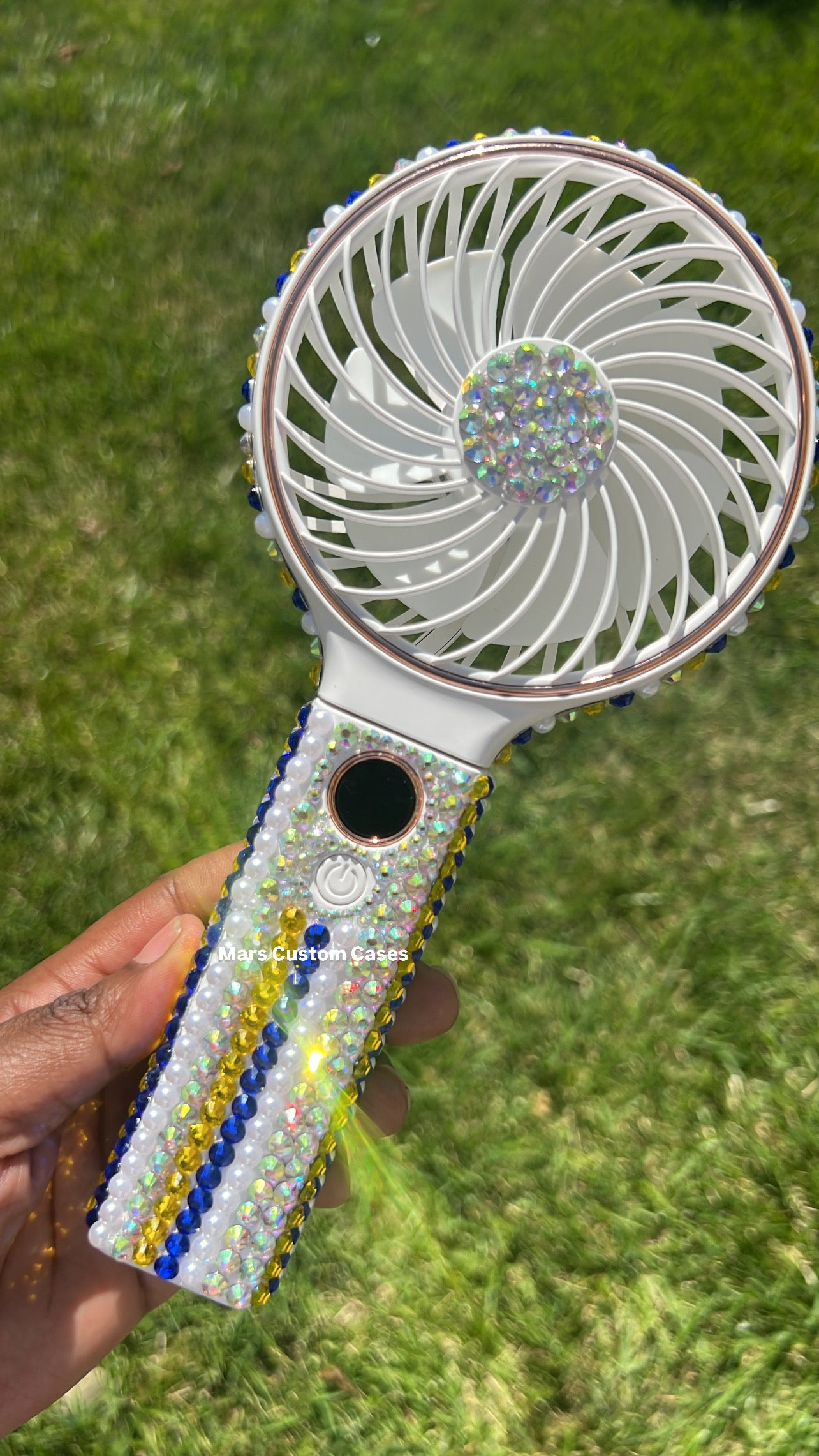 Custom Handheld Bling Fan
