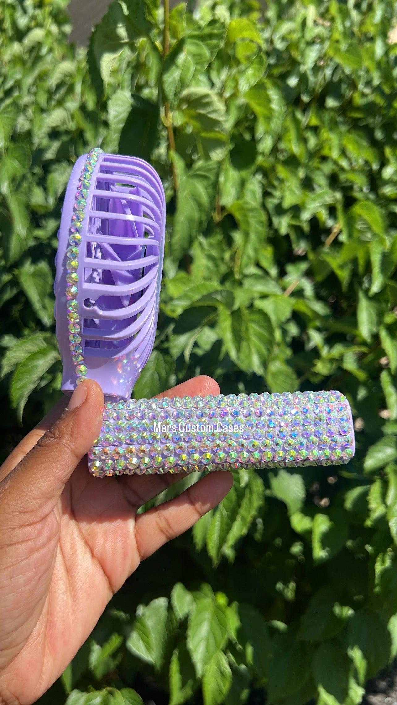Custom Handheld Bling Fan