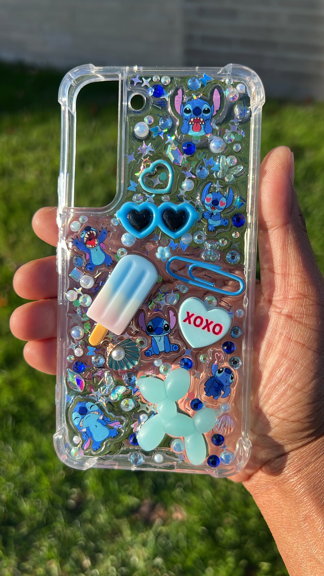 Blue Monster Junk Case