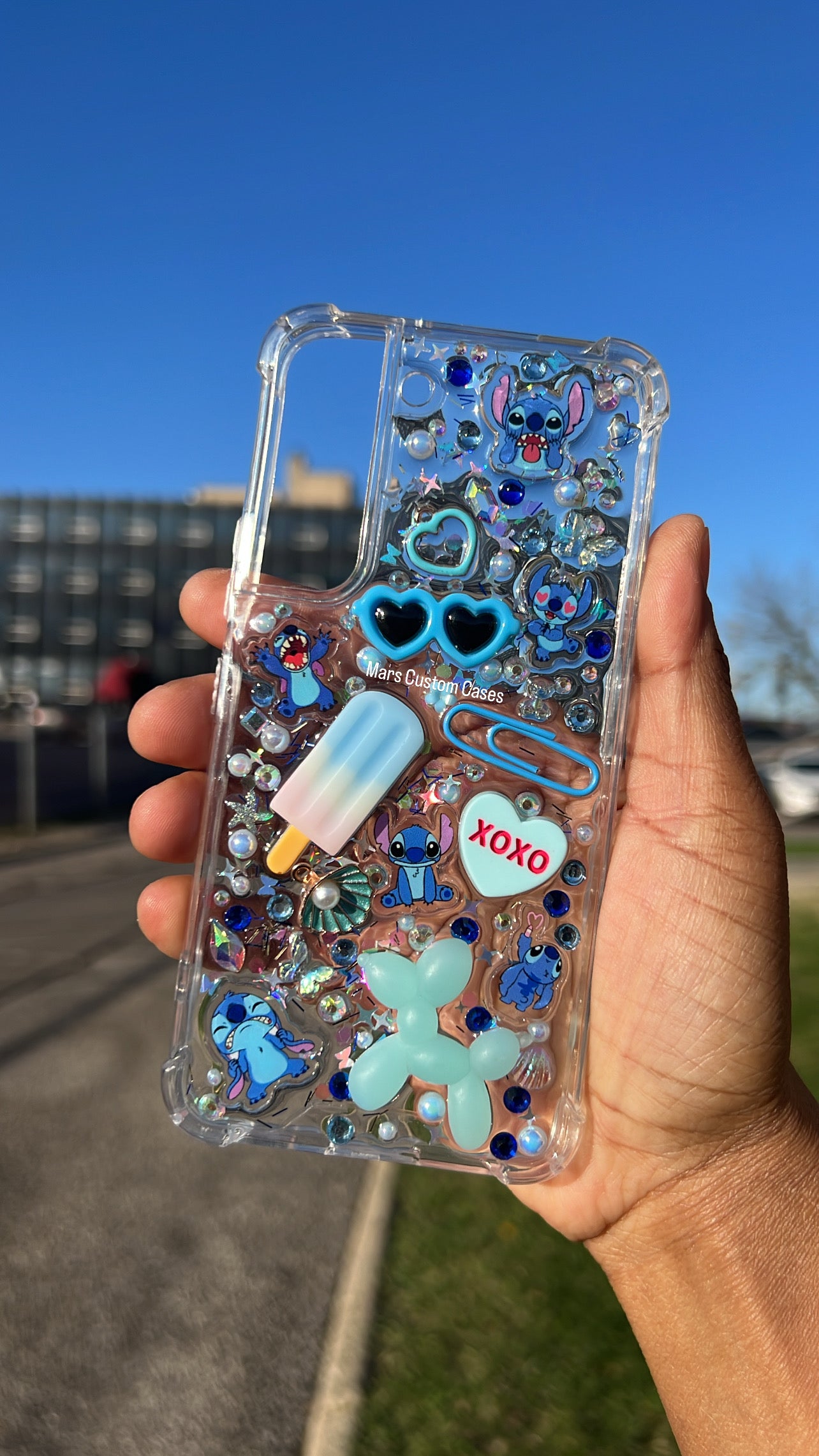 Blue Monster Junk Case