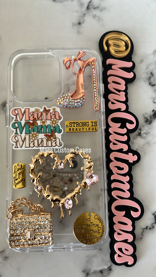 This Mama is Strong Phone Case Layout