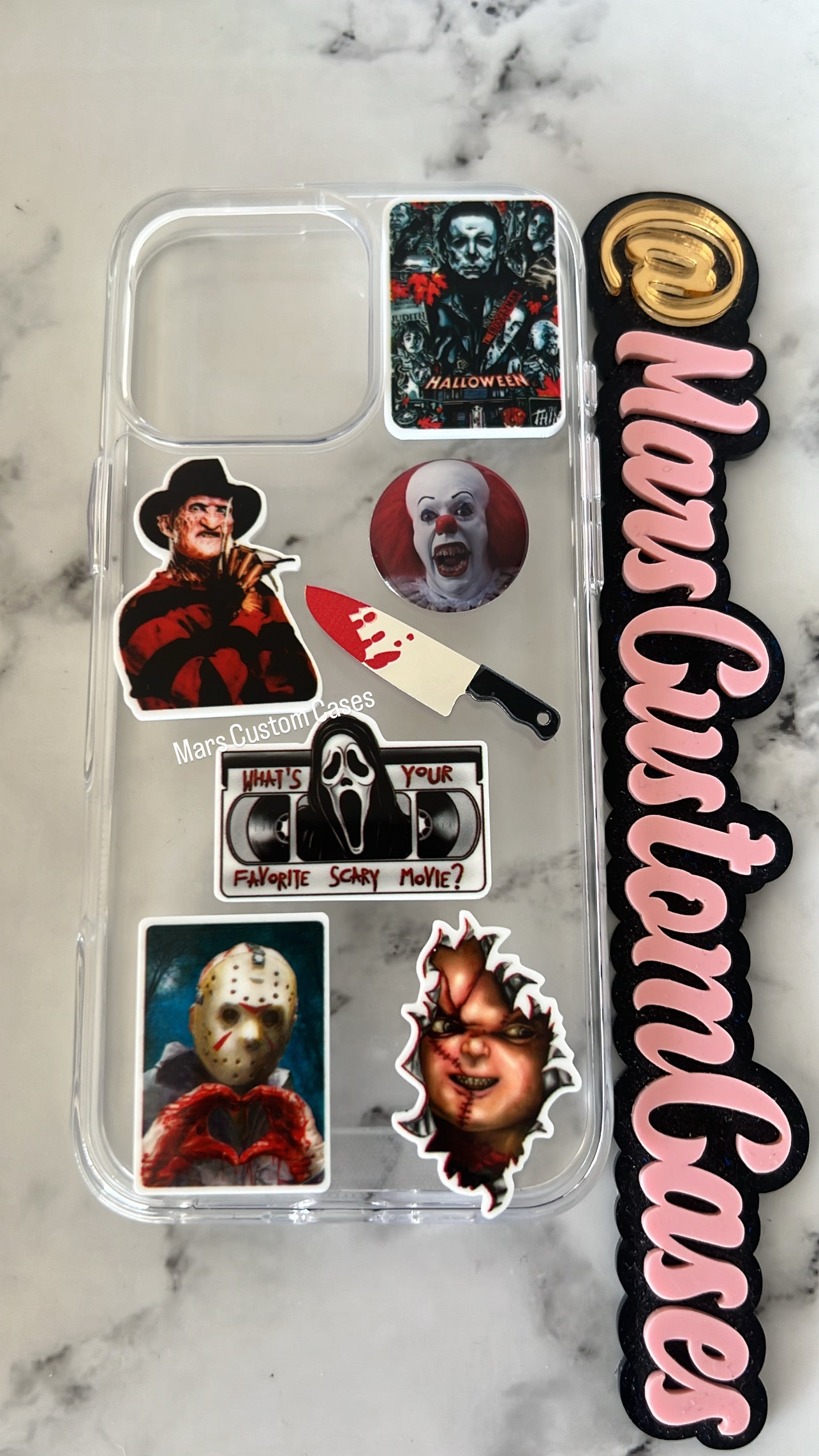 What’s Your Favorite Scary Movie Phone Case Layout