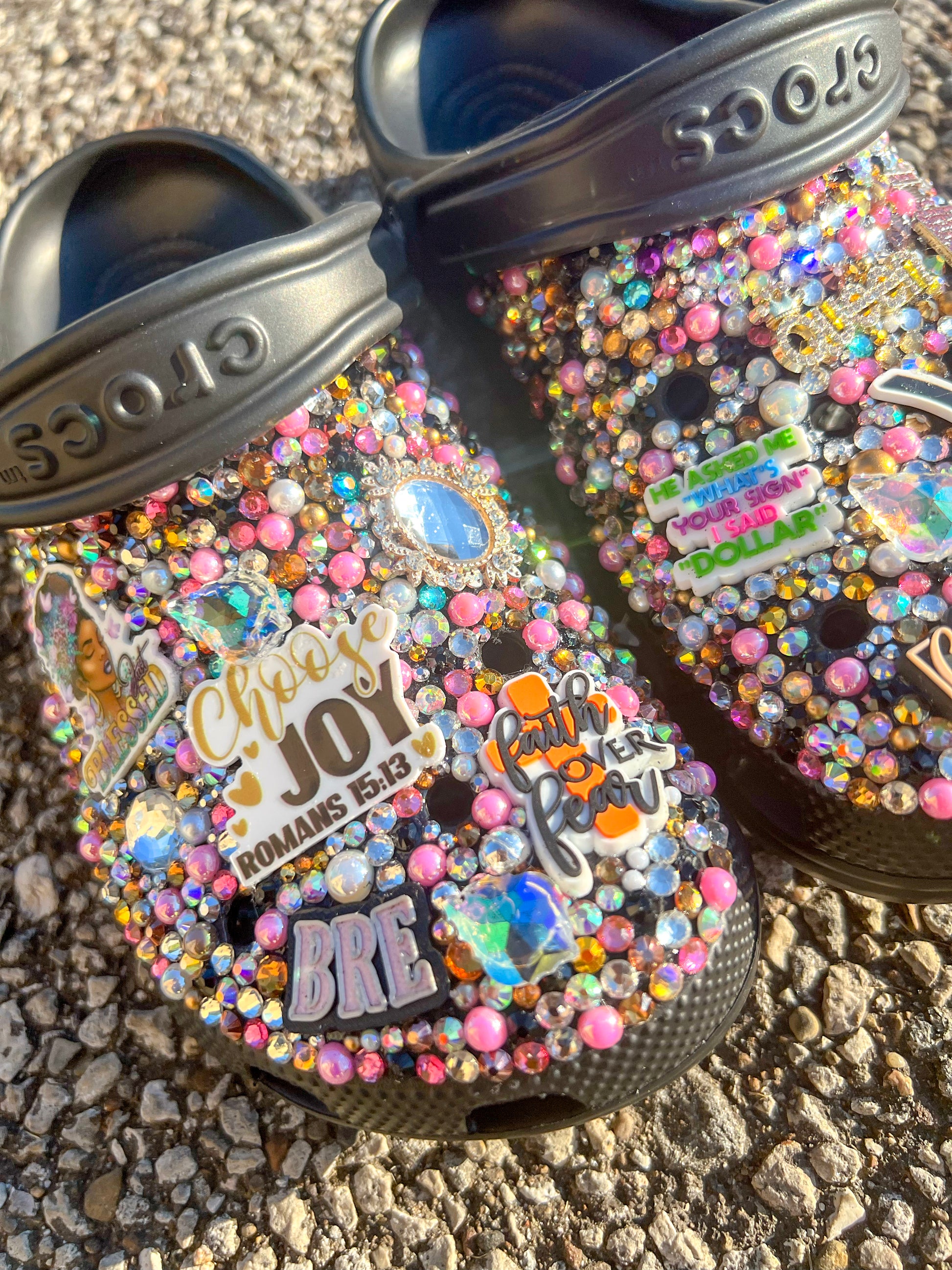 Customize Blinged Out Crocs and Slides